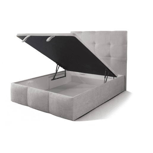 Cama IMPERIAL premium desdobrável 160x200cm tecido cor cinza