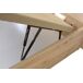 Cama abatible GRANHOTEL 150x190cm en madera y tela natural Cama abatible GRANHOTEL 150x190cm en madera y tela natural Beige