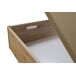 Cama abatible GRANHOTEL 150x190cm en madera y tela natural Cama abatible GRANHOTEL 150x190cm en madera y tela natural Beige