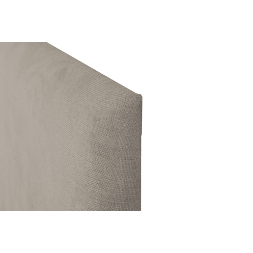 Cama PALACE fixa 140x190cm tecido cor bege Cama PALACE fixa 140x190cm tecido cor bege