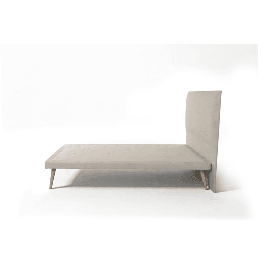 Cama PALACE fixa 160x200cm tecido cor bege