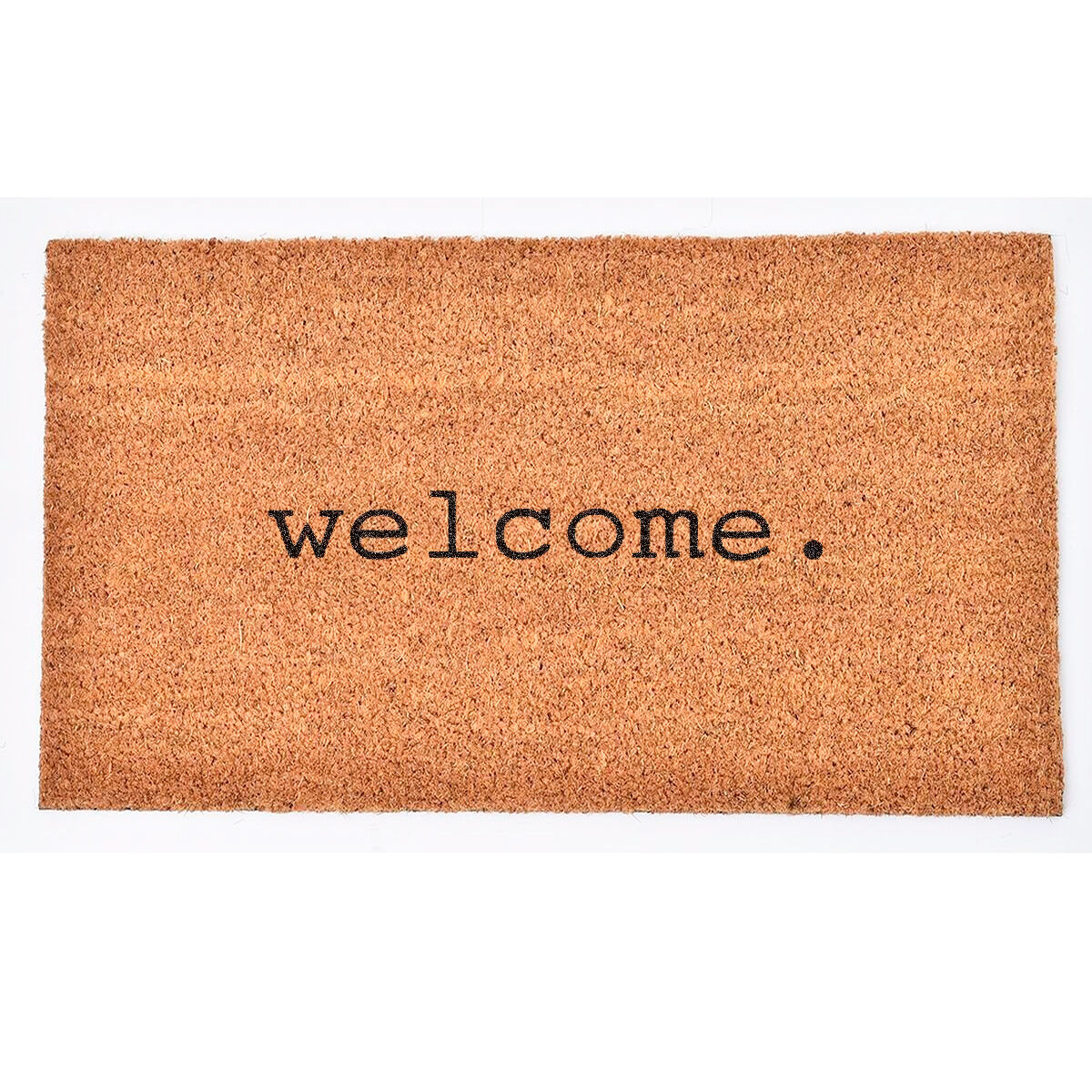 Felpudo coco natural WELCOME II 40x70cm
