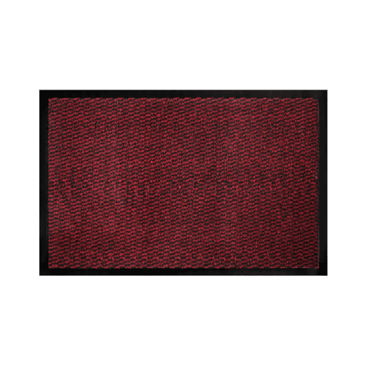 Tapete NEVADA II, polipropileno, 45x60 cm, cor vermelho Tapete NEVADA II, polipropileno, 45x60 cm, cor vermelho