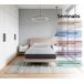 Colchón SOMNALIS VISCOFLOW 90x190, núcleo HR alta resiliencia, firmeza media con almohada de regalo Colchón SOMNALIS VISCOFLOW 90x190, núcleo HR alta resiliencia, firmeza media con almohada de regalo Blanco