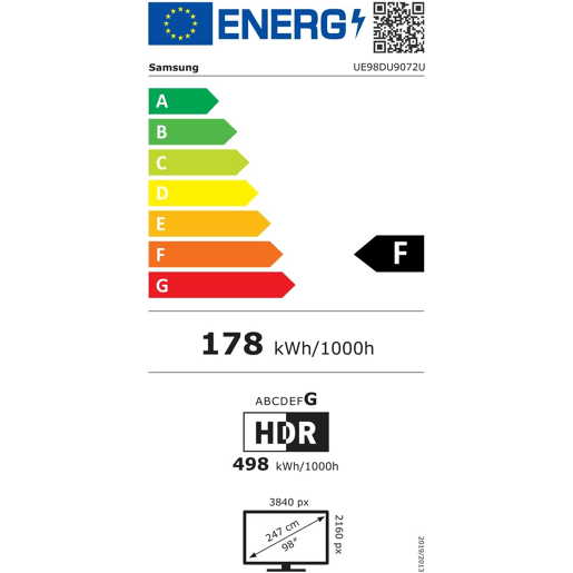 TV 98 polegadas SAMSUNG UE98D9072 Smart TV 4K UHD TV 98 polegadas SAMSUNG UE98D9072 Smart TV 4K UHD
