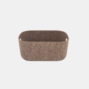 Cesta FIELTRO tamanho S 32x24x14cm cinza