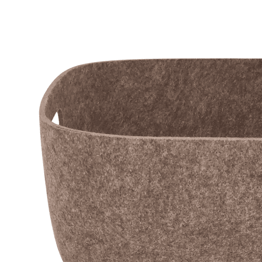 Cesta FIELTRO tamanho S 32x24x14cm cinza Cesta FIELTRO tamanho S 32x24x14cm cinza