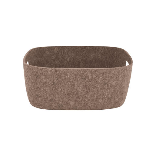 Cesta FIELTRO tamanho M 36,5x12x9,5cm cinza Cesta FIELTRO tamanho M 36,5x12x9,5cm cinza