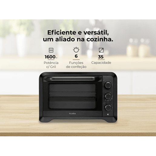 Mini forno FLAMA 1537FL 35 litros Mini forno FLAMA 1537FL 35 litros