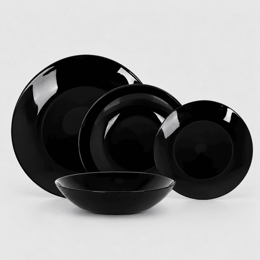 Conjunto de jantar OPAL CARBON 12 peças Conjunto de jantar OPAL CARBON 12 peças