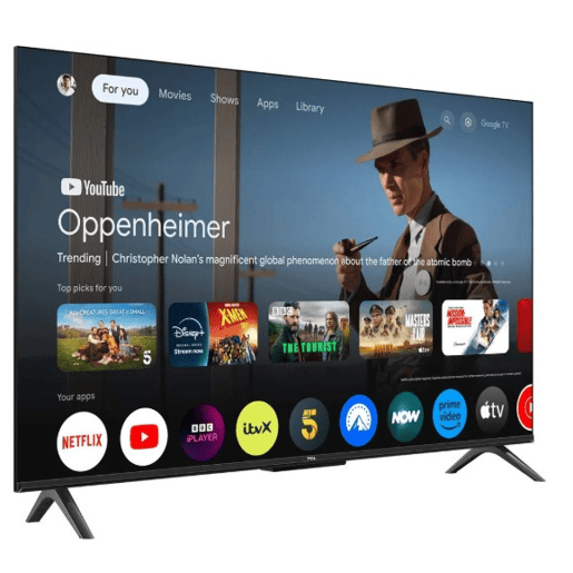 TV 43 polegadas TCL 43P61K Smart TV 4K UHD