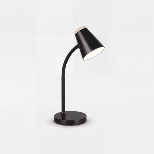 Candeeiro de mesa PONGO LED 4,5W 36x13x13cm preto