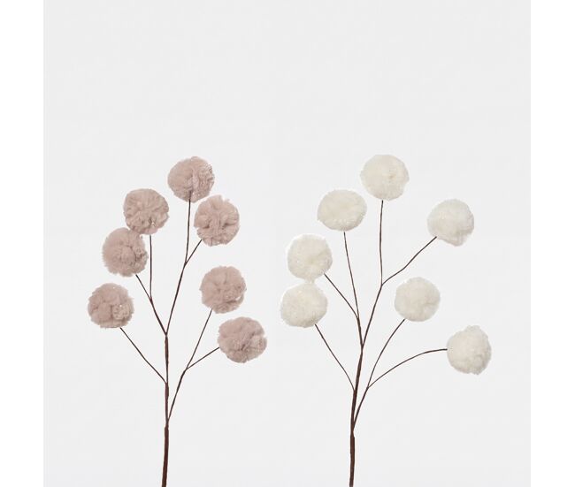 Rama artificial snowballs rabbit surtido