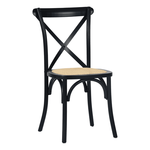 Cadeira de cozinha BISTROT fixa cor preto Cadeira de cozinha BISTROT fixa cor preto