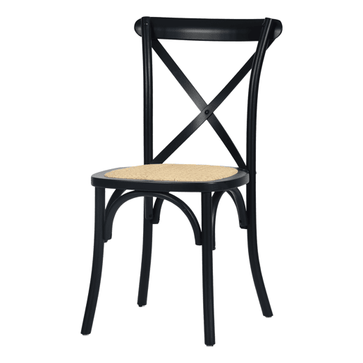 Cadeira de cozinha BISTROT fixa cor preto Cadeira de cozinha BISTROT fixa cor preto