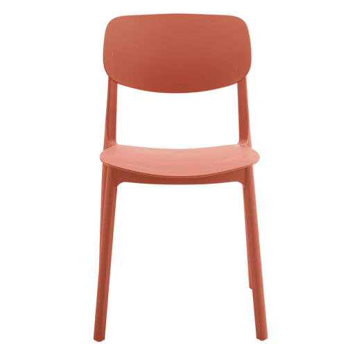 Cadeira de cozinha LAIA fixa PP vermelho