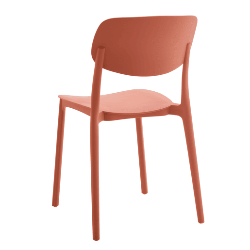 Cadeira de cozinha LAIA fixa PP vermelho