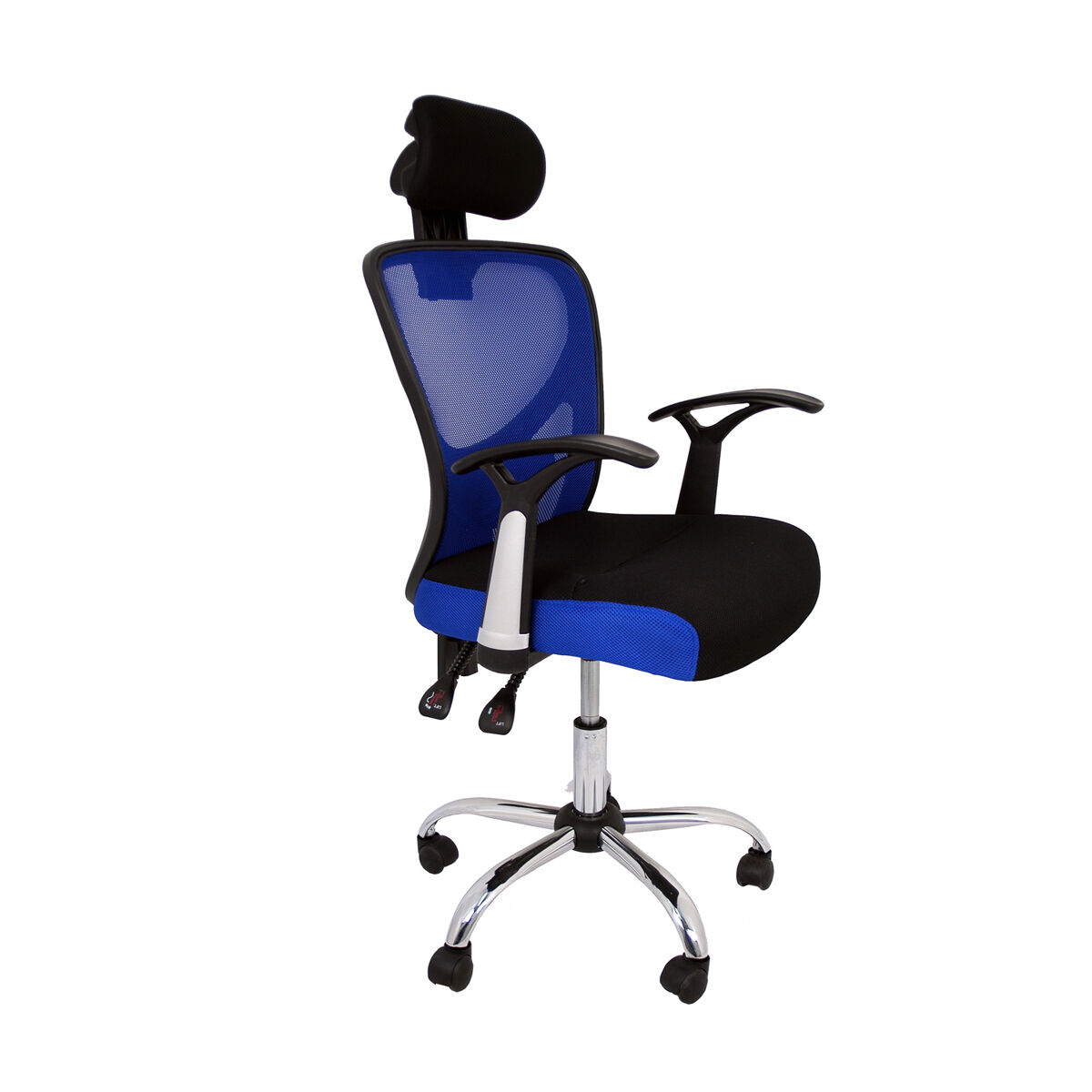 Silla de estudio infantil - juvenil modelo carla color azul