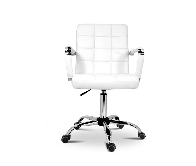 Silla de oficina modelo Isabella color blanco