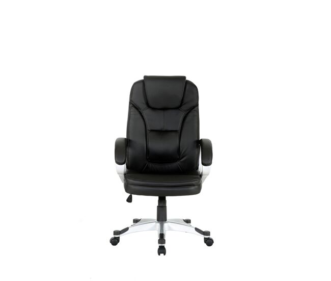 Silla de oficina modelo elisabeth acabado negro color blanco