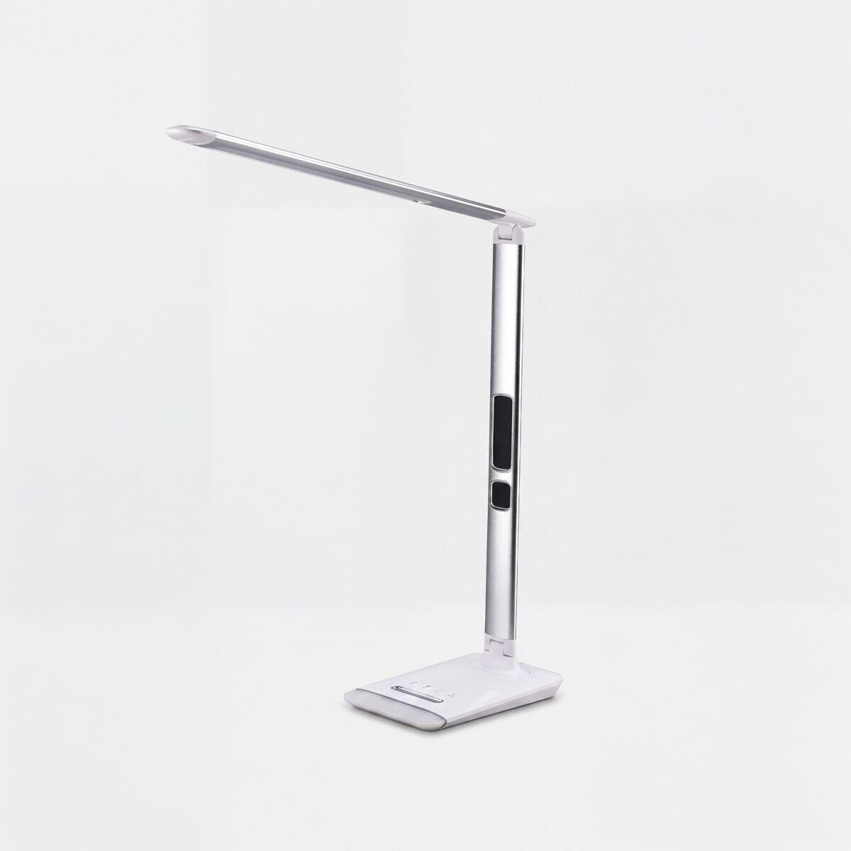 Lámpara de escritorio lumina pro led 12w 1270 lm gris - conforama