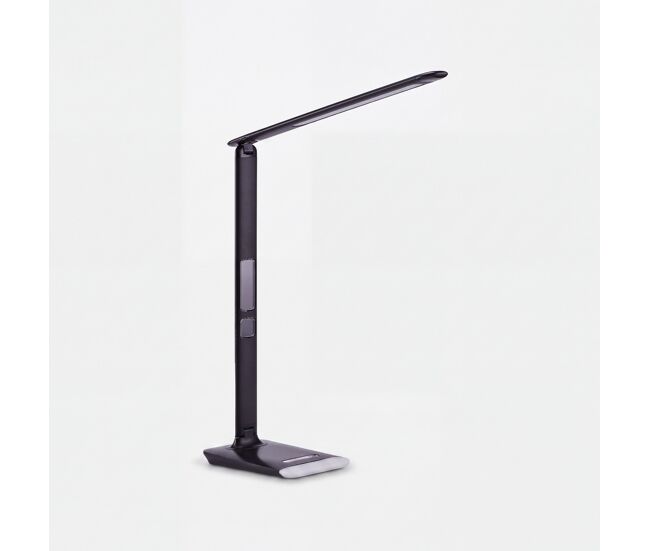 Lámpara de escritorio lumina pro led 12w 1270 lm negro - conforama