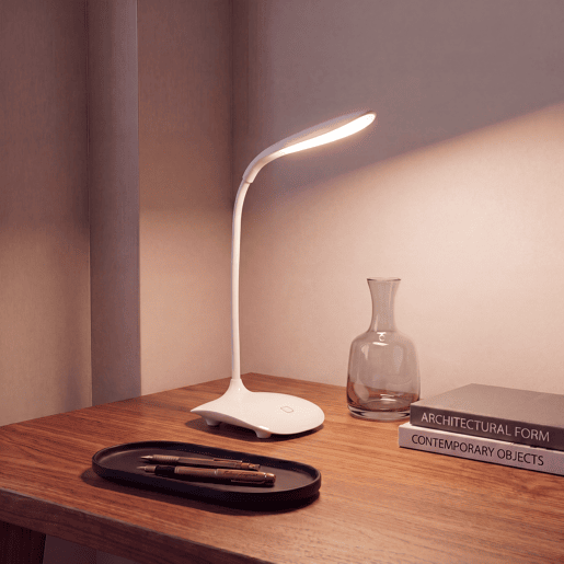 Candeeiro de secretária FLEXIGO LED 2,5W bateria recarregável Candeeiro de secretária FLEXIGO LED 2,5W bateria recarregável