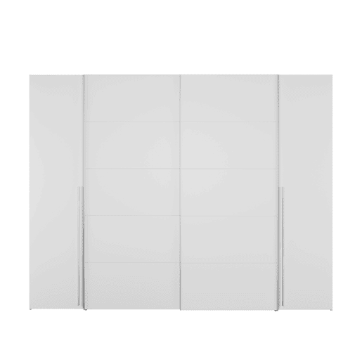 Roupeiro SAND 2 portas de abrir e 2 portas de correr 270cm branco Roupeiro SAND 2 portas de abrir e 2 portas de correr 270cm branco