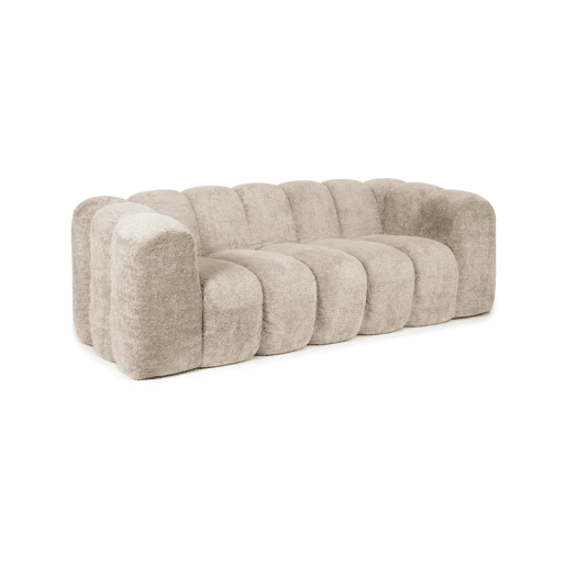 Sofá de 3 lugares CLOUD compress bege Sofá de 3 lugares CLOUD compress bege