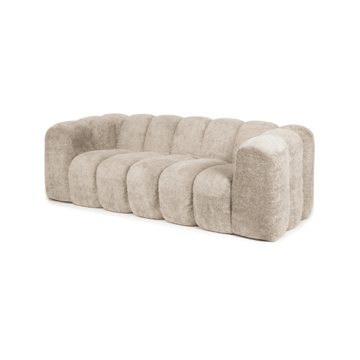 Sofá de 3 lugares CLOUD compress bege Sofá de 3 lugares CLOUD compress bege