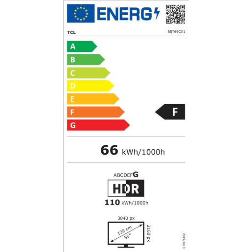 TV 55 polegadas TCL 55T69C Smart QLED UHD TV 55 polegadas TCL 55T69C Smart QLED UHD