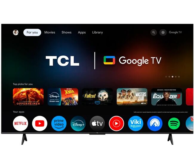 Tv 75 pulgadas tcl 75t69c smart qled uhd