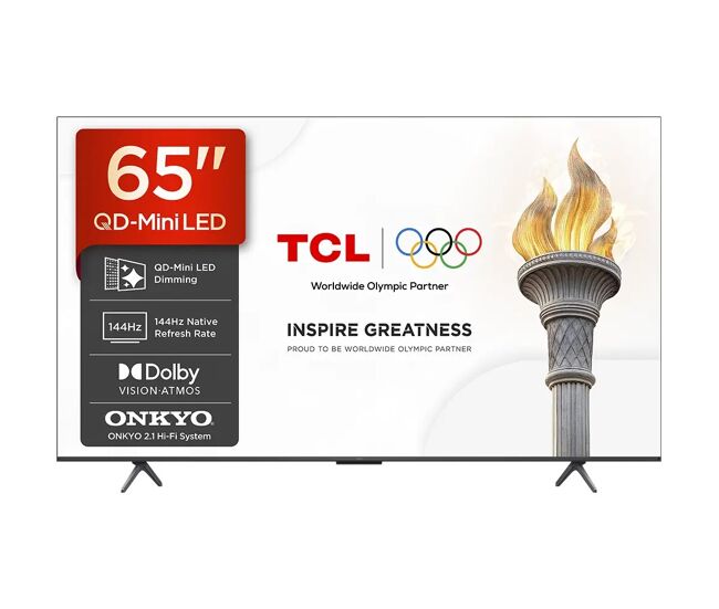Tv 65 pulgadas tcl 65p8l smart qd mini uhd