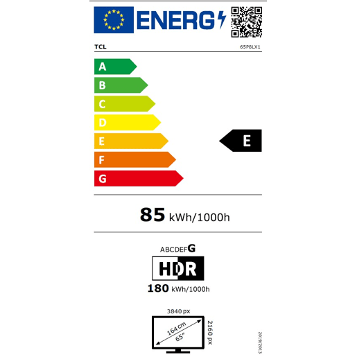 TV 65 polegadas TCL 65P8L Smart QD Mini UHD TV 65 polegadas TCL 65P8L Smart QD Mini UHD
