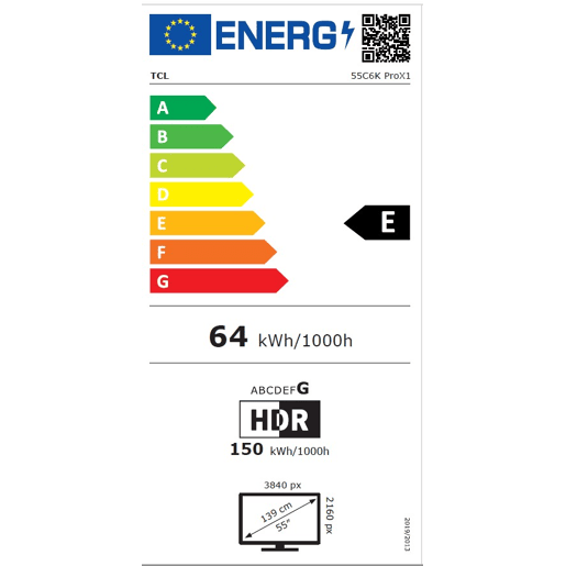 TV 55 polegadas TCL 55C6K Smart QD Mini UHD TV 55 polegadas TCL 55C6K Smart QD Mini UHD