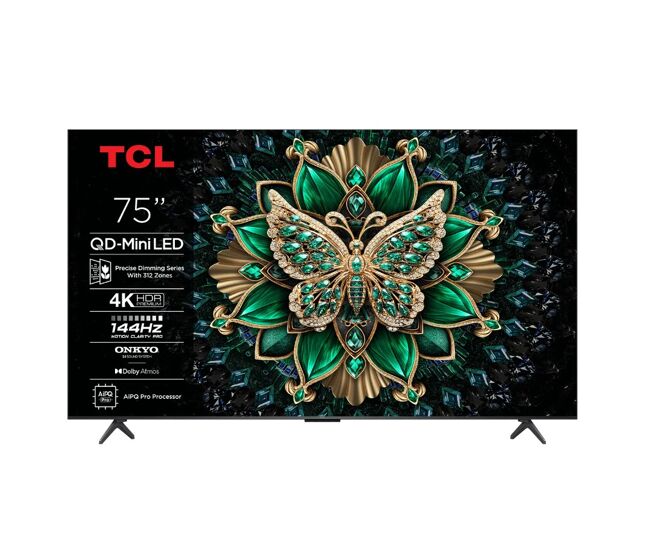 Tv 75 pulgadas tcl 75c6k smart qd mini uhd