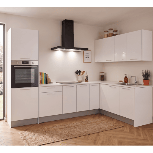Cozinha ESENCIAL L3020 L 3x2m 16mm branco mate