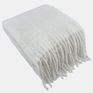 Manta FINGERS 160x220cm cor branco