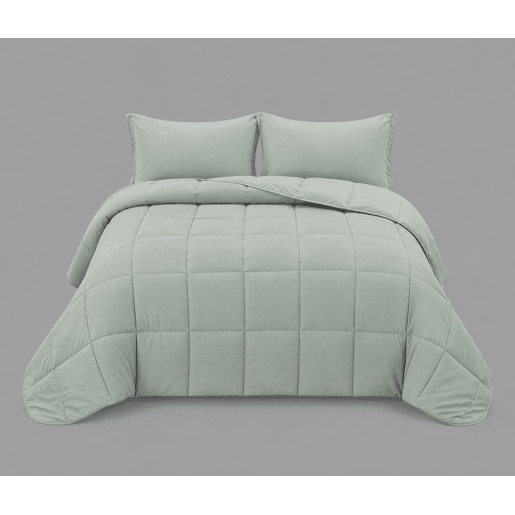 Edredão MONTBLANC cama de 90cm cor verde