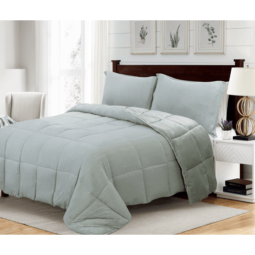 Edredão MONTBLANC cama de 90cm cor verde