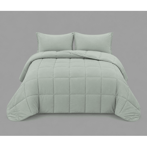 Edredão MONTBLANC cama de 150cm cor verde