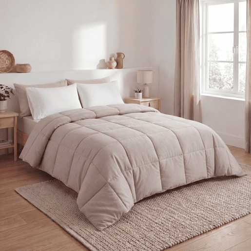 Edredão MONTBLANC cama de 180cm cor bege