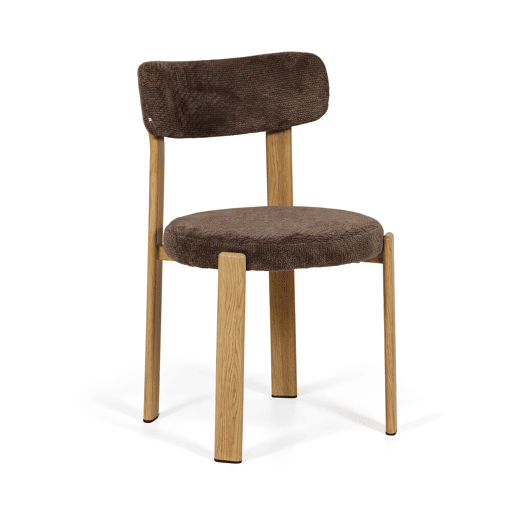 Conjunto de 2 cadeiras SERENA cor castanho Conjunto de 2 cadeiras SERENA cor castanho