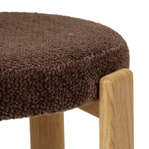 Conjunto de 2 cadeiras SERENA cor castanho Conjunto de 2 cadeiras SERENA cor castanho