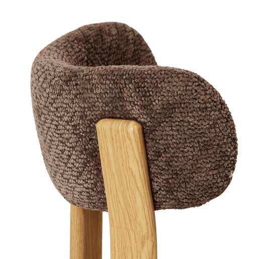 Conjunto de 2 cadeiras SERENA cor castanho Conjunto de 2 cadeiras SERENA cor castanho