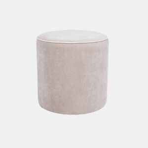 Puff CLASSIC cilíndrico 40x40cm bege