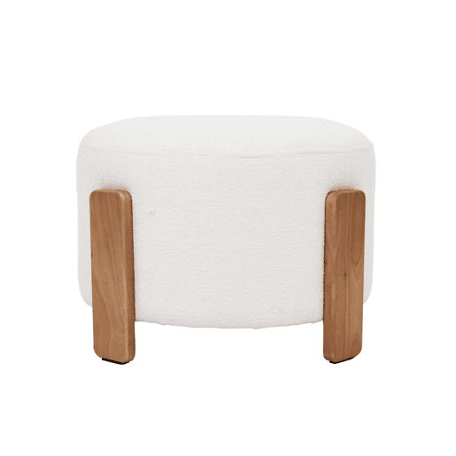 Puff FALCO II 50x36cm cor branco Puff FALCO II 50x36cm cor branco