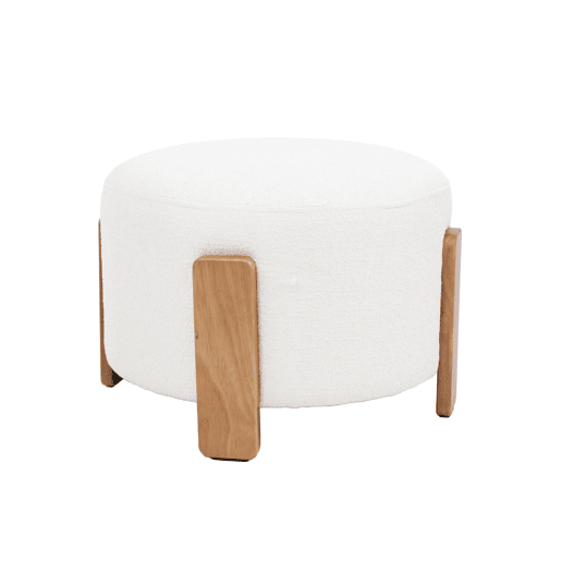 Puff FALCO II 50x36cm cor branco Puff FALCO II 50x36cm cor branco