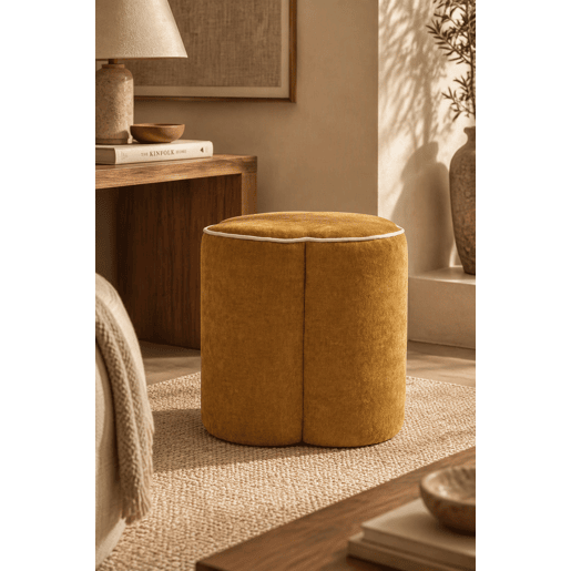 Puff LIBERTY 40x40x40cm mostarda