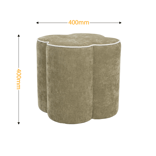 Puff LIBERTY 40x40x40cm cor verde